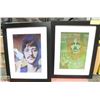 Image 1 : FRAMED ARTWORK GEORGE HARRISON AND RINGO STARR