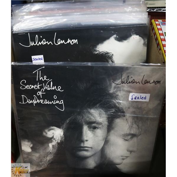 RECORDS JULIAN LENNON (CANADIAN; US; COLUMBIA