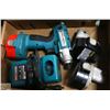 Image 1 : BOX W/ MAKITA 14.4 VOLT 6932 FD CORDLESS NUT