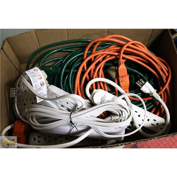 BOX WITH 100 FT. OUTDOOR CORD, 30 FT.