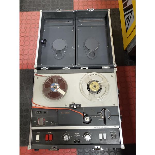 SONY REEL TO REEL STEREO/TAPE RECORDER 500A
