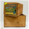 Image 1 : 2 APPLE CRATES OKANAGAN WITH VINTAGE ADVERTISING