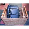 Image 1 : TWO WICKER BASKETS AND A CD STEREO