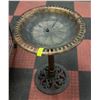 Image 1 : PLASTIC BRONZE GOLD BIRD BATH FOR THE YARD