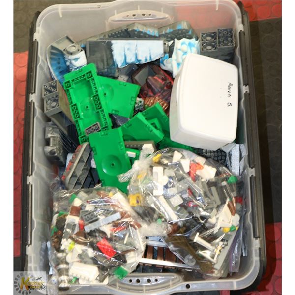 LARGE BIN OF LEGO