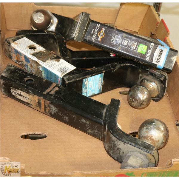 4 HITCH DRAWBARS LOT