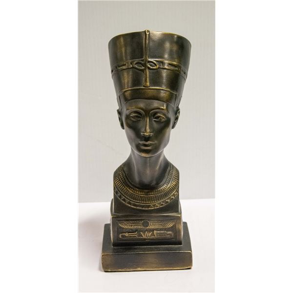 EGYPTIAN PHAROAH BUST VINTAGE HEAVY DEVONWARE