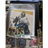 Image 1 : BOX W/ HOCKEY MEMORABILIA, SIGNATURES NOT VERIFIED