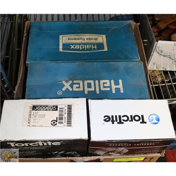 NEW HALDEX BRAKE ADJASTERS AND TORCTITE EXHAUST