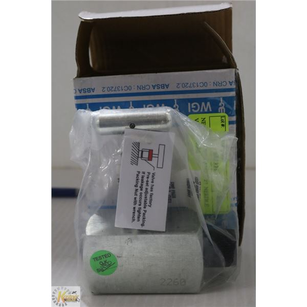 NEW HIGH PRESSURE 1/2?  NEEDLE VALVE. 10000 PSI.