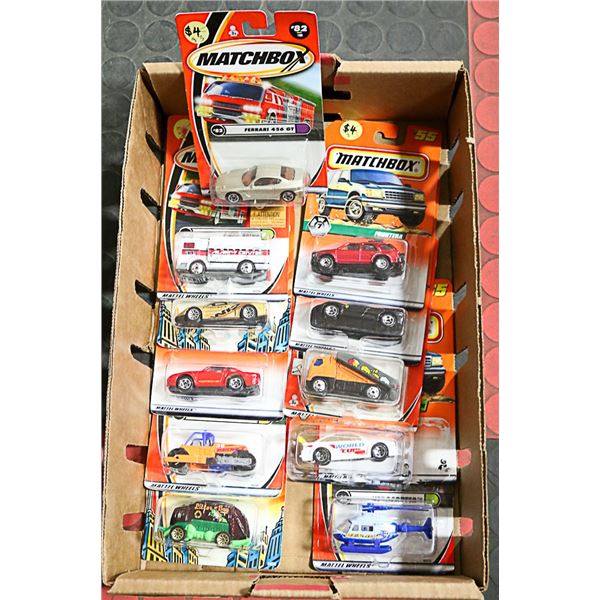 FLAT LOT OF MATCHBOX DIECAST CARS