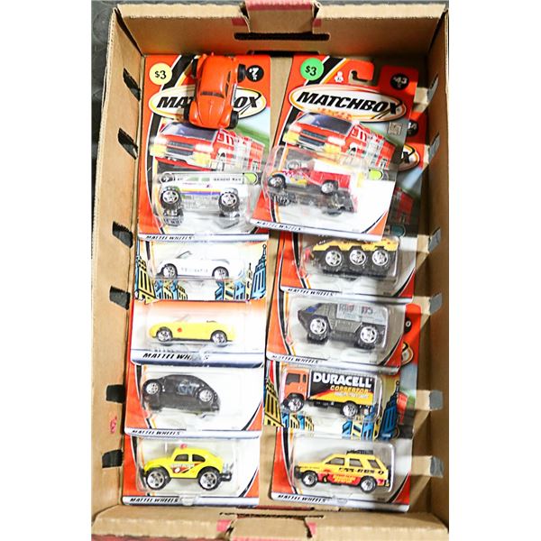 FLAT LOT OF MATCHBOX DIECAST CARS