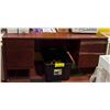 Image 1 : WOOD TONE OFFICE DESK
