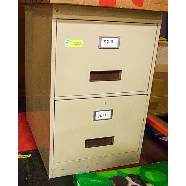 2 DRAWER FILE CABINET