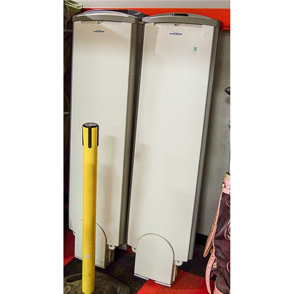 LOT OF THREE ANTI THEFT BARS