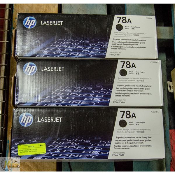 HP PROFESSIONAL TONER CARTRIDGES 78A BLACK