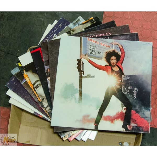 10 CLASSIC ROCK RECORD ALBUMS GRACE SLICK,