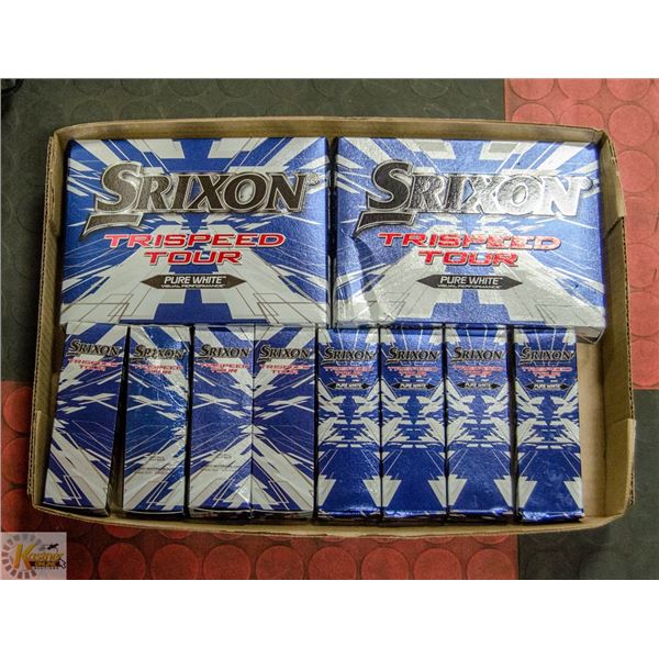 FLAT SRIXON TRISPEED TOUR RECLAIMED GOLF BALLS