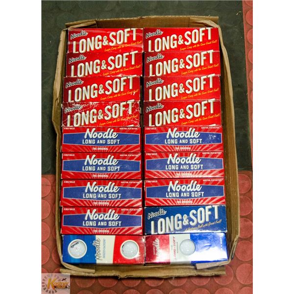 FLAT NOODLE LONG & SOFT RECLAIMED GOLF BALLS