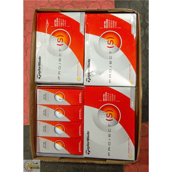 FLAT TAYLORMADE PROJECT S RECLAIMED GOLF BALLS