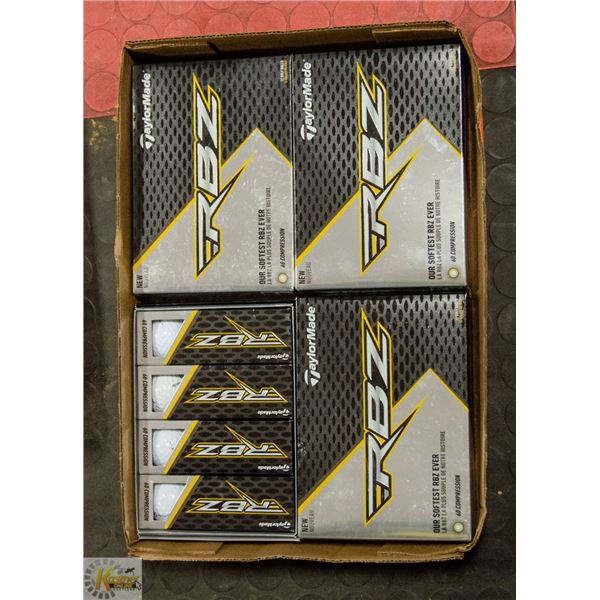 FLAT TAYLORMADE RBZ RECLAIMED GOLF BALLS