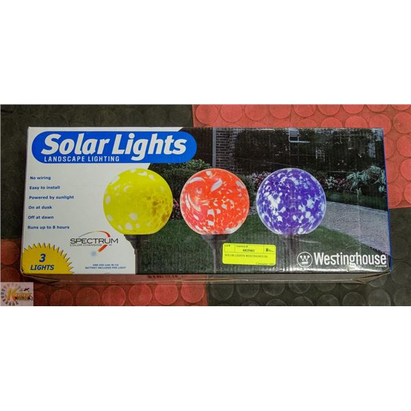 SOLAR LIGHTS WESTINGHOUSE