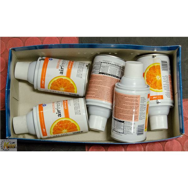 5 CANS AIR FRESHENERS