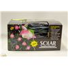 Image 1 : 9 PINK FLOWERS SOLAR LIGHTS