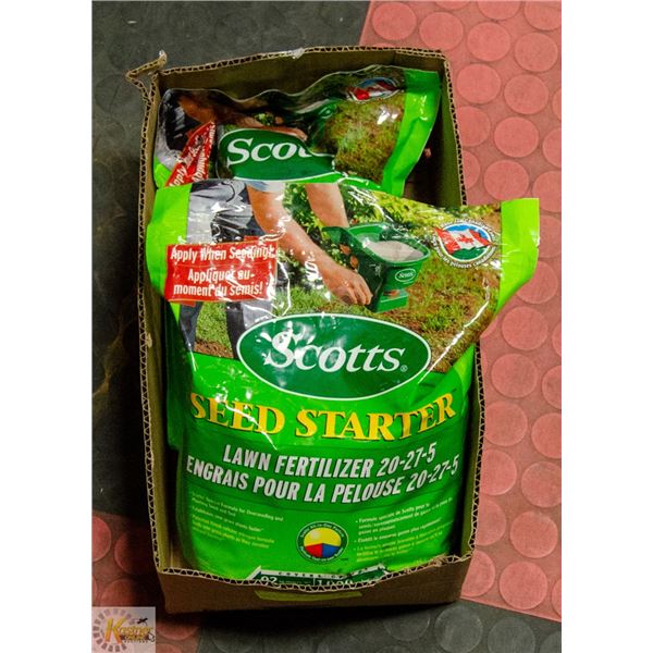 2 NEW BAGS OF LAWN FERTILIZER 20 27 5