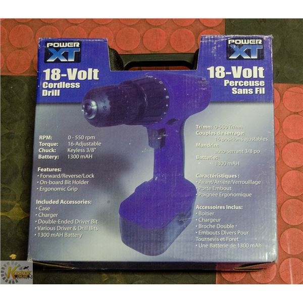 18 VOLT DRILL