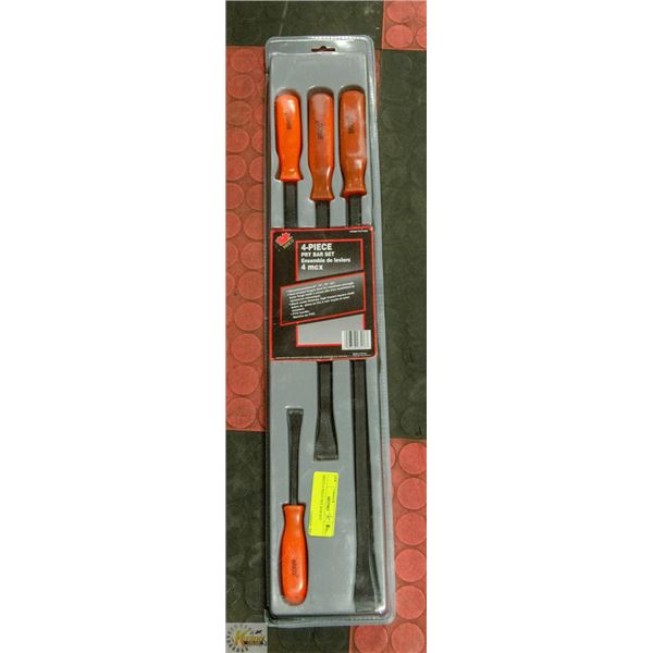 BRICO 4 PIECE PRY BAR SET