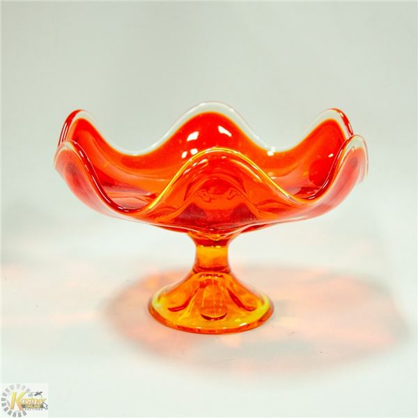 COLLECTIBLE GLASS CANDY DISH