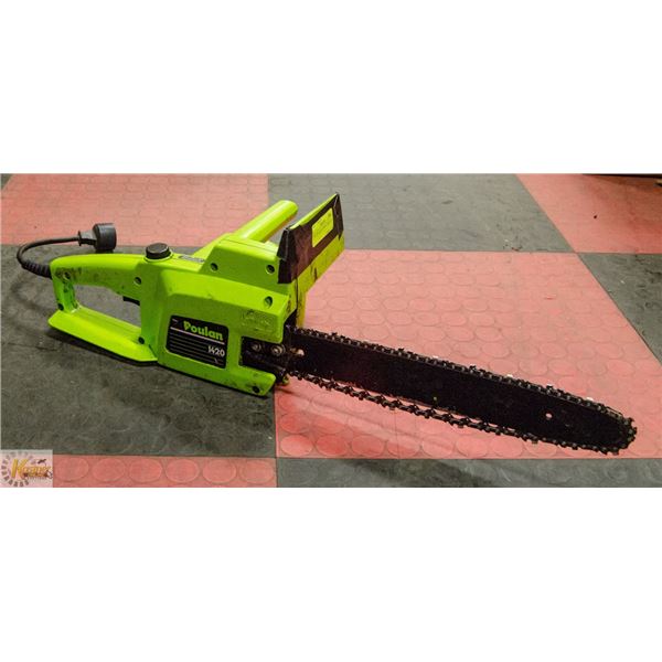 POULAN 1420 ELECTRIC CHAIN SAW