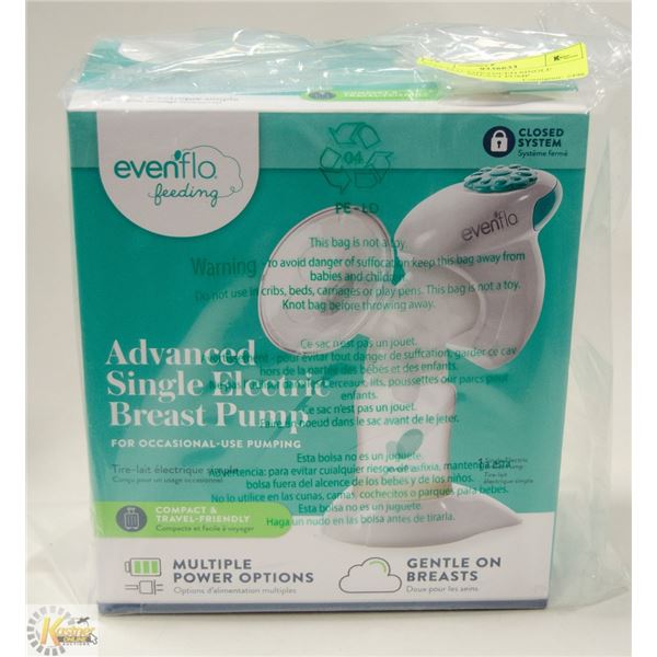 EVENFLO ADVANCED SINGLE ELECTRIC BREAST PUMP