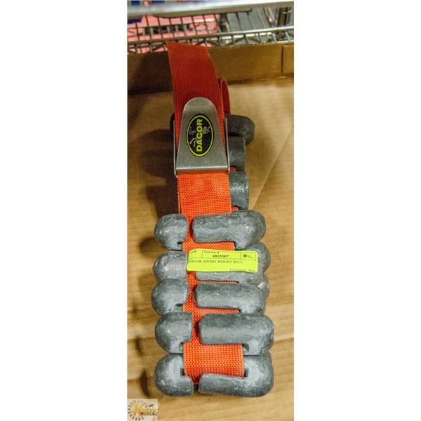 DACOR DIVING WEIGHT BELT