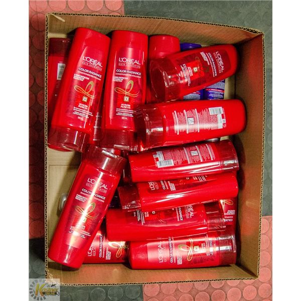 LOT OF HAIR CARE PRODUCTS