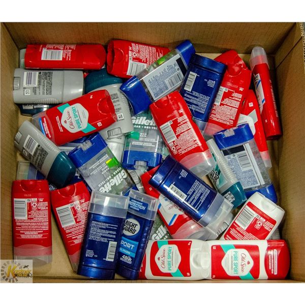 FLAT LOT OF MENS DEODORANT