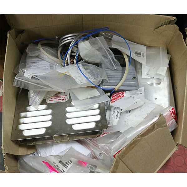 BOX FULL OF TRADE SUPPLIES