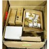 Image 1 : BOX LOT OF DOOR GUARDS AND MISCELLANEOUS ITEMS