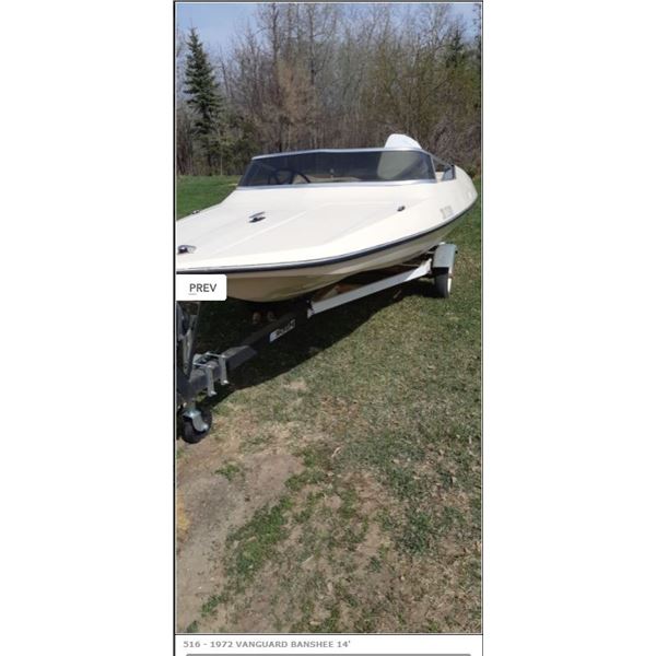 1972 VANGUARD BANSHEE 14'