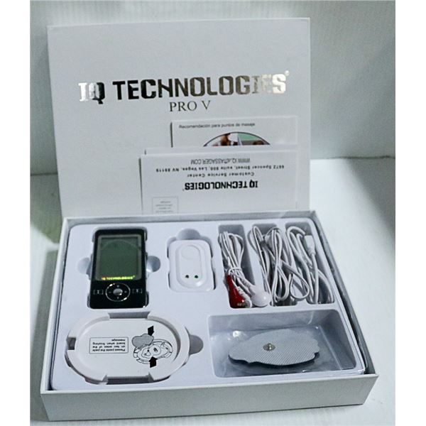IQ TECHNOLOGIES PRO V MASSAGER TENS MACHINE