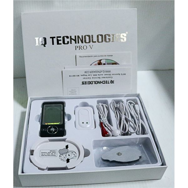 IQ TECHNOLOGIES PRO V MASSAGER TENS MACHINE