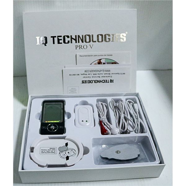 IQ TECHNOLOGIES PRO V MASSAGER TENS MACHINE