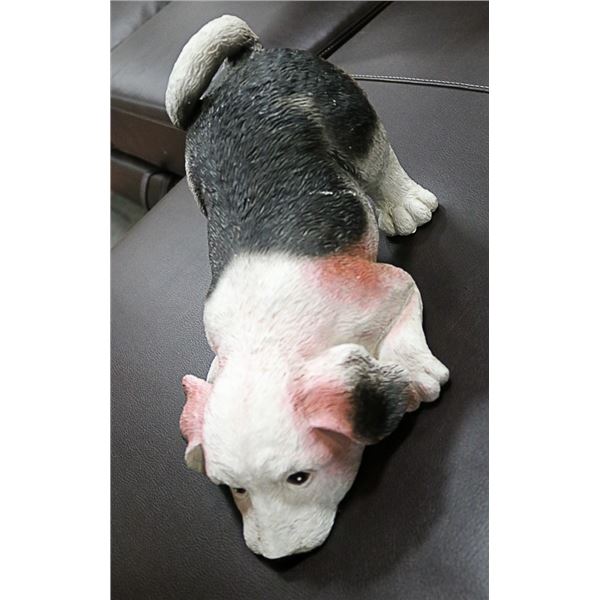 PLAYFULL PUPPY FIGURE ORNAMENT, 15 X 9