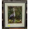Image 1 : LGE DU PRINT. 337/800. BLUE HERON, PETER POTAPOFF.