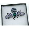 Image 1 : WASP RHINESTONE BROOCH