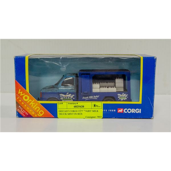 DIECAST CORGI CITY DAIRY MILK TRUCK