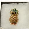 Image 1 : PINEAPPLE RHINESTONE BROOCH