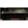 Image 1 : NEW LEONS RAILROAD CART STYLE COFFEE TABLE