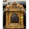 Image 1 : LARGE CARVED WOOD ELEPHANT WALL HANGING VERY HEAVY